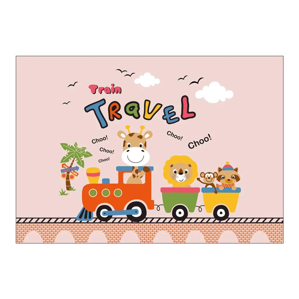 Cartoon Rocket Cosmic Carpet Non-slip Childrens Carpets Living Room Bedroom Alphanumeric Learning Game Carpet Mats Rug Baby Mat