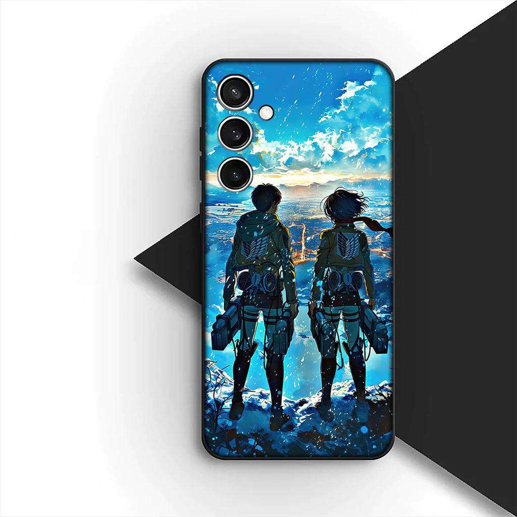 Cover Attack On Titan Levi Eren Jaeger for OPPO A40 A80 A60 A38 A79 A15 A16 A17 A18 A58 A78 A57 A53 A40M 4G 5G Phone Case