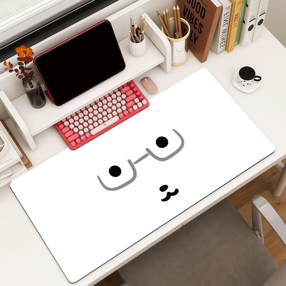 Cartoon Cute Gganadi Dog Mouse Pad Square Office Gaming Desk Mat Waterproof Nonslip Rubber Decorative