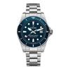 Plum Blossom Ocean Exploration Series Mechanical Movement Sports Trend 42mm Blue Dial Stainless Steel Case Stainless Steel Strap 83300 S-BE-705