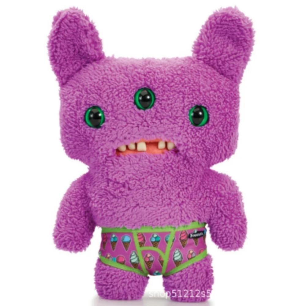 Fuggler Big Teeth Plush Toy Funny Ugly Monster Fugguler Series Rabbit Screech Wide Eyed Weirdo Plush Peluche Birthday Gifts 9"