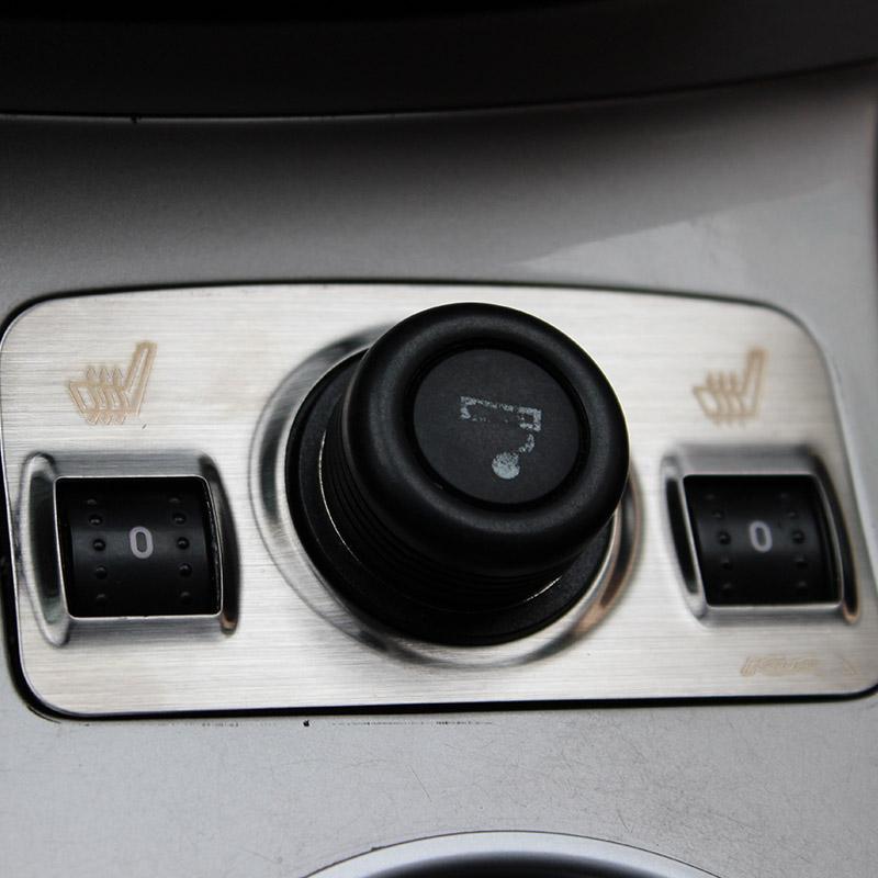 My Good Car Car Cigarette Lighter Decorative Stainless Steel Trim Sticker For Ford Kuga Escape 2013 2014 2015 Car