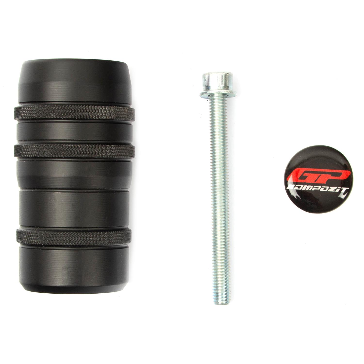 

GP Composite Honda XL750L Transalp 2023-2024 Compatible Exhaust Protection Mount Black