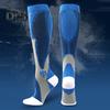 1 Pair Unisex Sport Socks Compression Yoga Socks Knee Length Long-tube High Elasticity Wrapping Anti-slip Socks Warmth Stockings for Daily Life