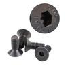 Pack of 50 Stainless Steel Locking Pedals Screws Sturdy Bike Cleat Fasteners Accessory for Mountain Cycling Maintenance