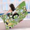 Keroro Frog Cool Gunsou Sergeant Beach Towel Colorful Bath Towels Microfiber Quick Dry Sand Free Beach Yoga Spa Gym Pool