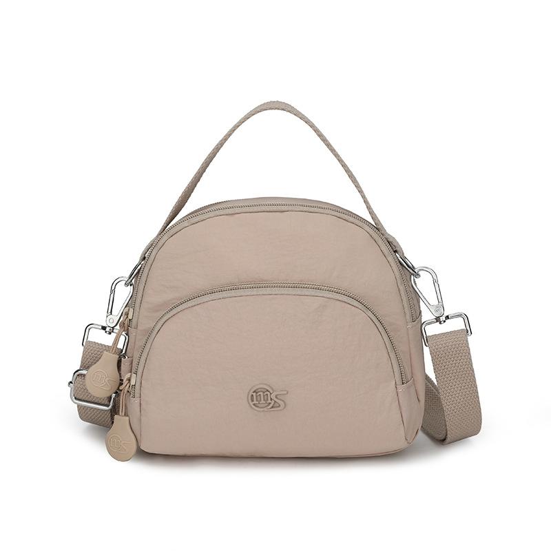 

Niche design bag women s new summer versatile messenger bag shell bag сірий колір