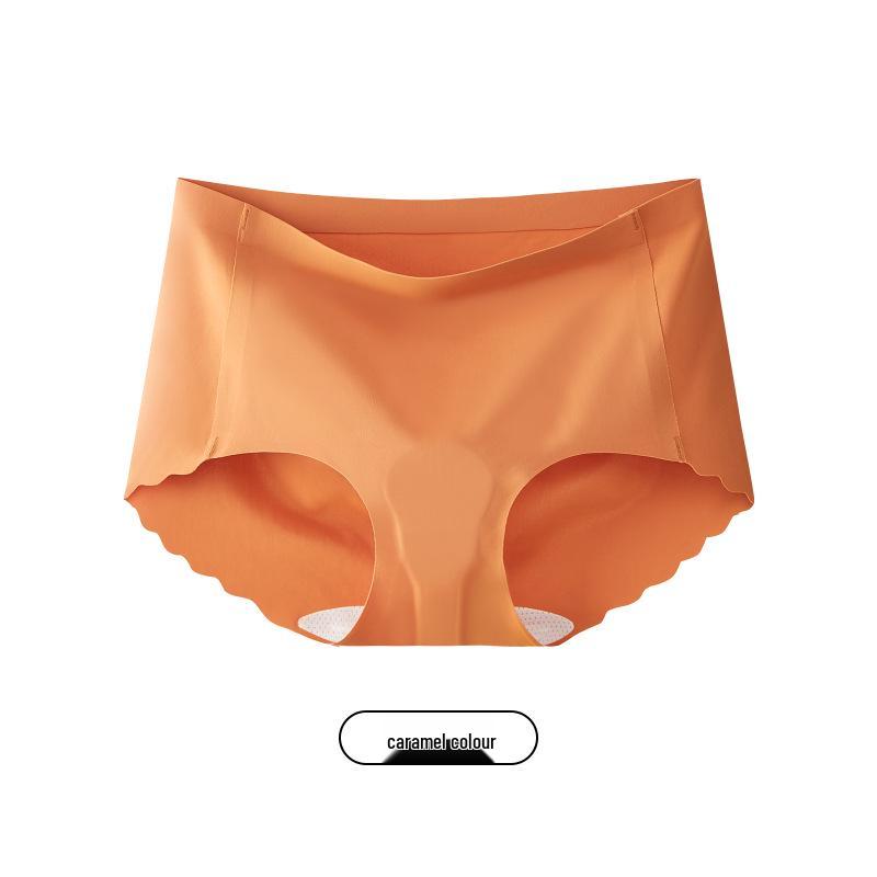 Summer 0023 Women's Antibacterial Traceless Yoga Briefs with 7A Latex Silk and Ice Silk for Comfort and Flexibility