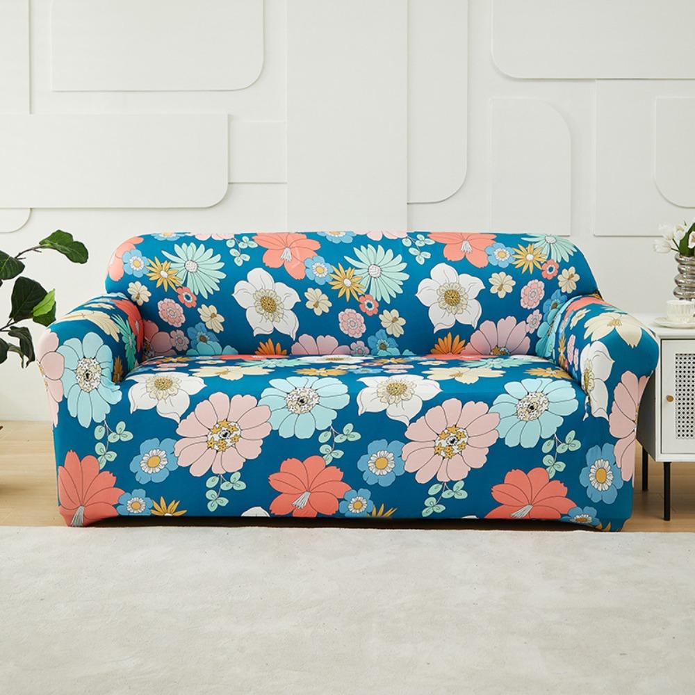 Elastic Sofa Slipcover Full Coverage Non Slip Stretchable Sofa Protector for Home Decor