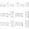 2Pcs Static Glass Sticker Glue-Free Electrostatic Window Clings Double Side Waterproof Window Decors for Glass Doors