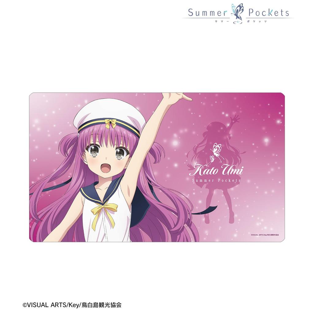 TV Anime Umi Kato Mat "Summer Pockets" Multi-desk