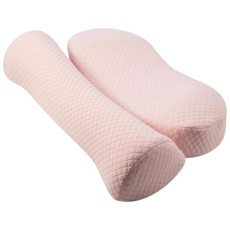 

Orthopedic Neck Pillow Superior Cervical Support Soft Memory Foam Breathable Washable Ideal for Every Sleeper relaxat HealthCare розовый