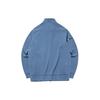 Anta Comprehensive Training Series Full Zip Stand Collar Knitted Sports Jacket Men Jacket River-Blue 152137712-2