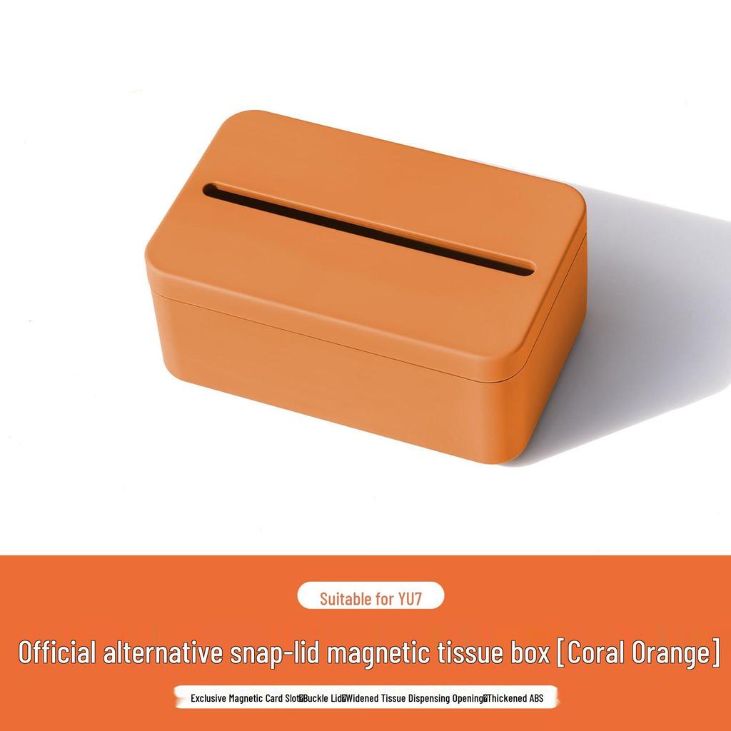 Xiaomi YU7 Magnetic Tissue Box for Car Console & Behind Screen Accessory