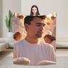 Charlie Kirk And Juses Throw Blanket Soft Cozy Graphic Blanket  For Living Room Travel Office Flannel Bedspread Bed Cover