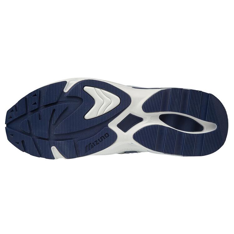 Mizuno Wave Rider 1 Vintage Textile, Synthetic Leather Slip Resistant, Abrasion Resistant, Breathable Low top D1GA192714