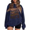 Unisex Lightweight Long Sleeve Neck Pullover Graphic Print Sweatshirt