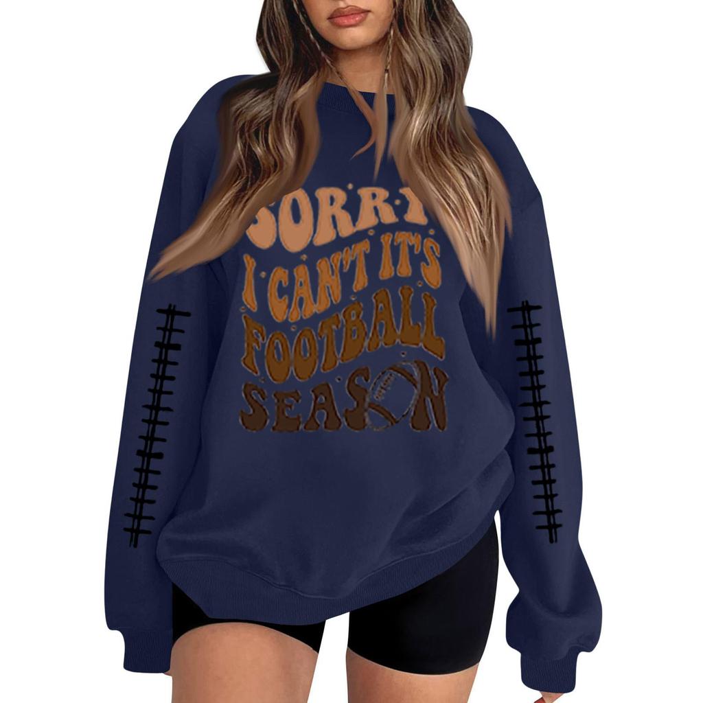 Unisex Lightweight Long Sleeve Neck Pullover Graphic Print Sweatshirt