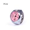 Ring Watches Unisex Lady Girl Steel Round Elastic Quartz Finger Ring Watches Couple Accessories
