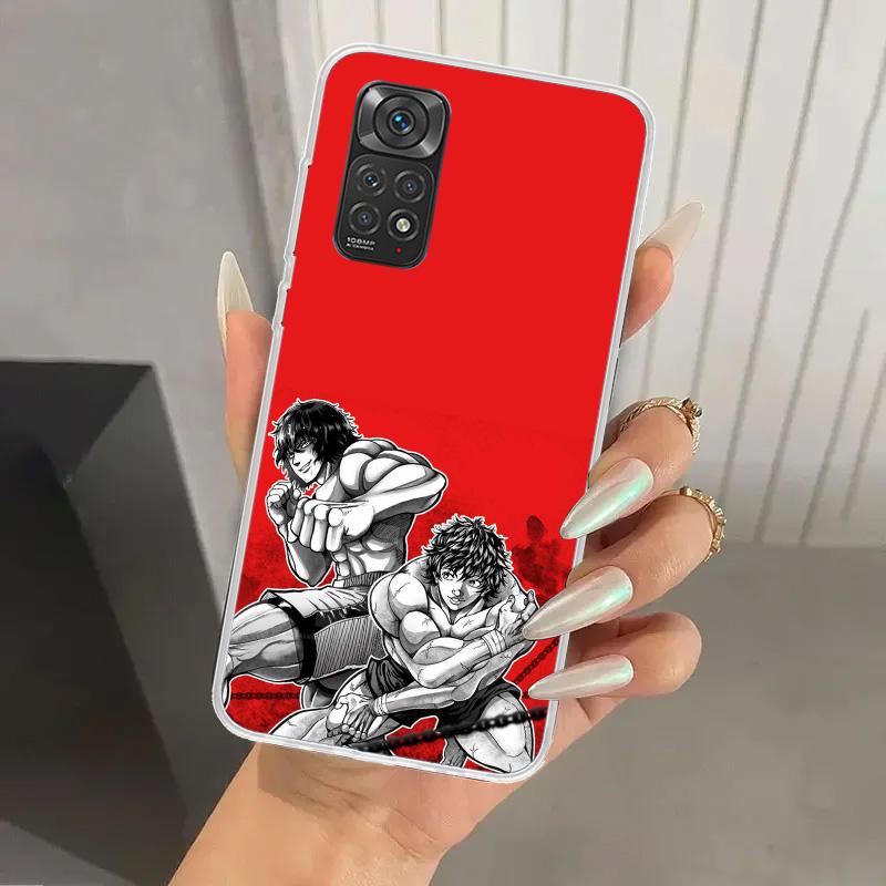 Baki the Grappler Original Anime Phone Case for Xiaomi Redmi Note 15 14 14S 13 12S 12 Pro 11S 11 Plus 11T 11E 10S Soft Funda Pri