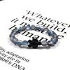 Unisex Sea Turtle Moonstone Malachite Bracelet - European/American Style