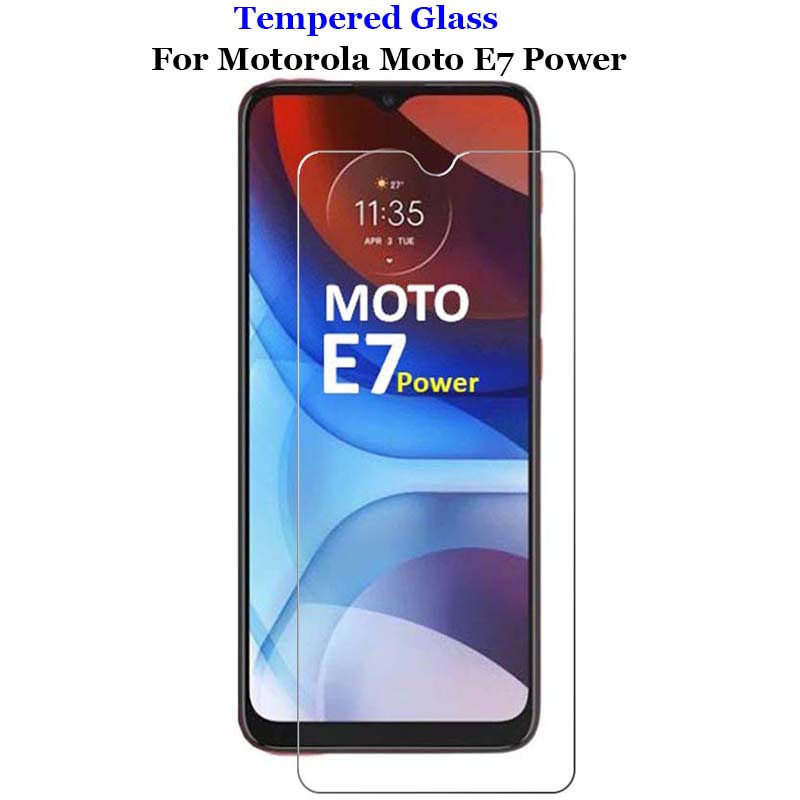 

Для Motorola Moto E7 / E7i Power 6,5 Прозрачное закаленное стекло 9H 2.5D Премиум Защитная пленка для экрана Взрывозащищенная защитная пленка Закаленная защита