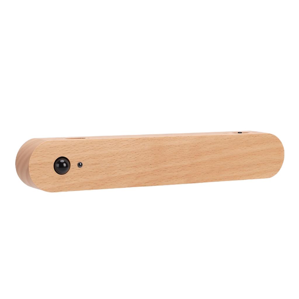 Motion Sensor Light Wooden Wall Mounted Rechargeable Portable LED Night Light for Bedroom Hallway Under Cabinet