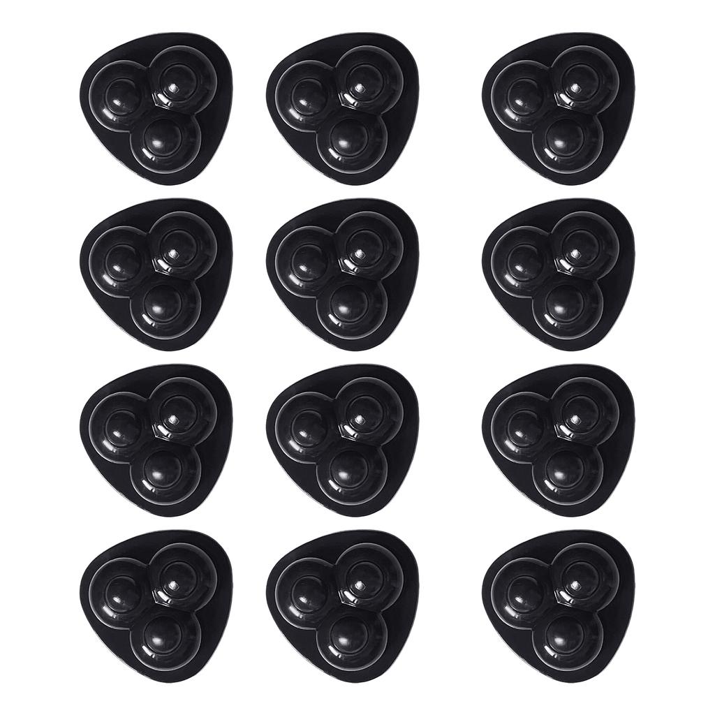 Set of 12 Multipurpose Furniture Castors 13mm Sturdy Carbon Steel Swivels Wheel Accessory for Home And Office Use