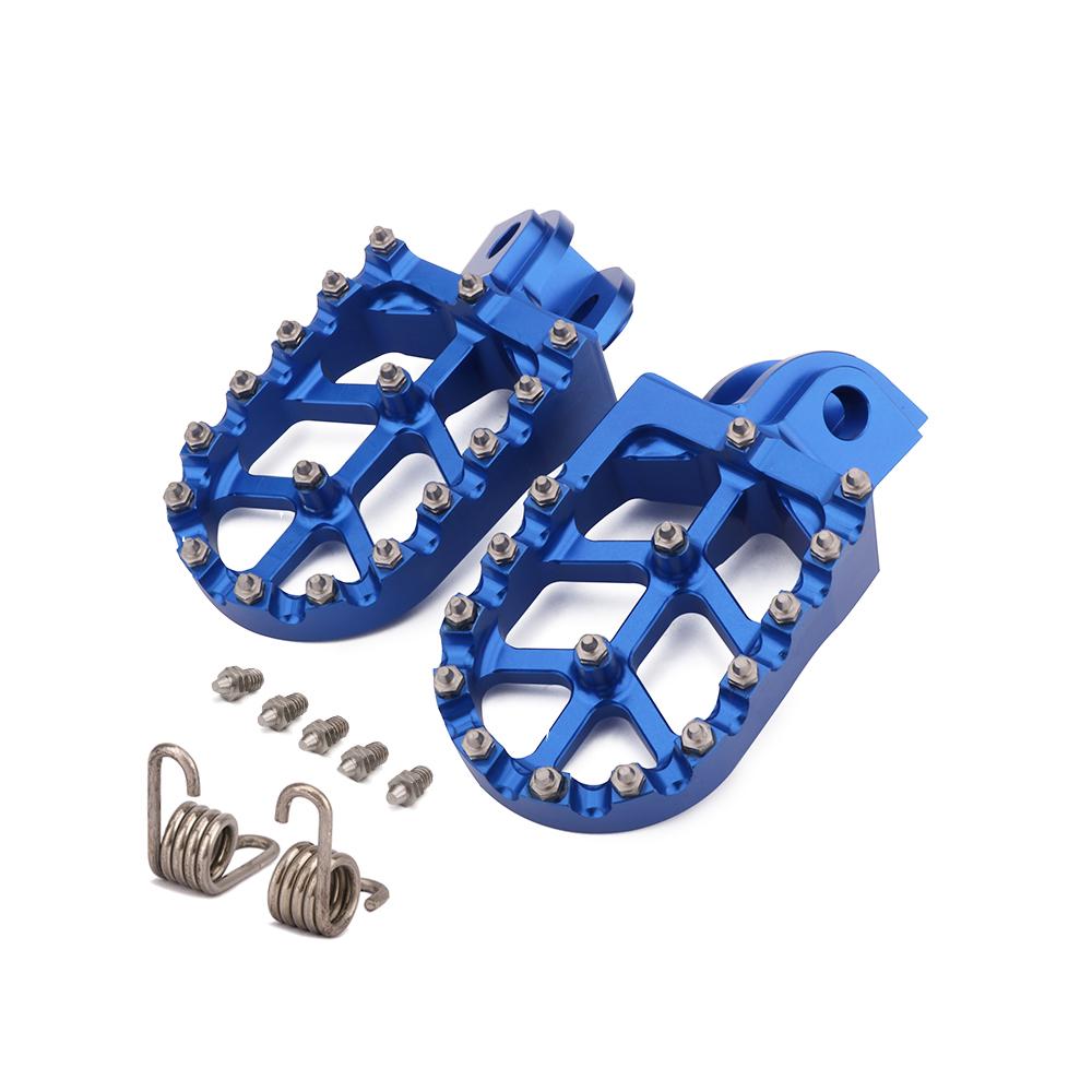 Motorcycle New Footpeg Foot Pegs Pedals Rests For Husqvarna TC TE FC FE FS 65 85 125 250 300 350 450 For Beta RR X-TRAINER JFG