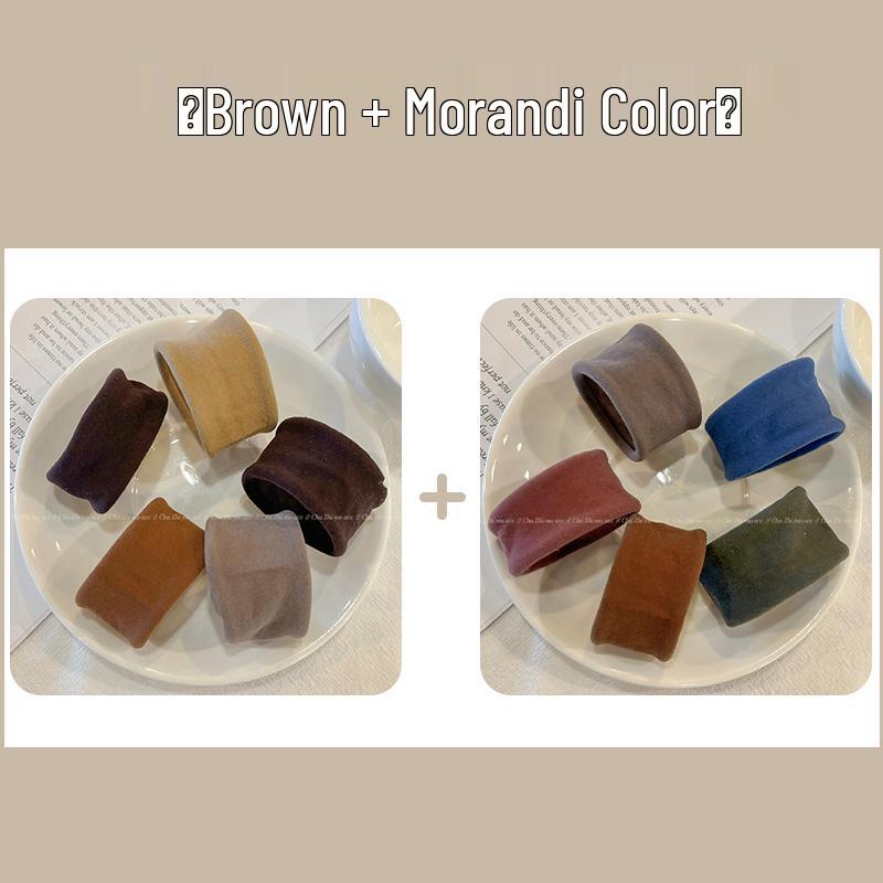 Hochelastisches Haargummi: Damen-Stirnband mit breiter Kante für Pferdeschwanz