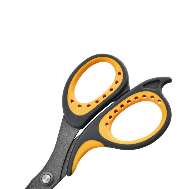 Multi-Purpose Household Teflon Scissors Anti-Stick Rust-Proof Scissors Portable Craft Stationery Scissors Office School Supplies