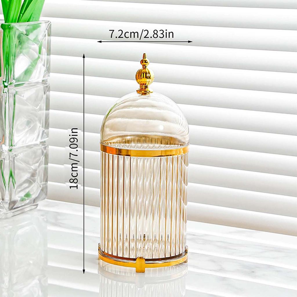 Fruit Fork Holder Household Modern Food Storage Canister Clear Storage Jars for Pantry Dining Room Kitchen Tabletop Bar
