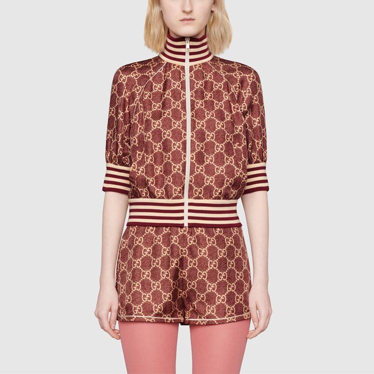 Previous Season GG Supreme print silk jacket 644588-XJCL5-5281
