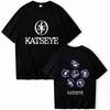 Fashion Katseye Chaos Graphic Tshirt Women Unisex Short Sleeve Tee Kpop Band Gril Group KATSEYE Printed Tshirt Clothing