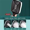 3 Mode Adjustable High Pressure Shower Head Handheld Large Flow Water Saving Pressurized Shower Head Mixer Bathroom Accessories