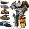 NEW Oversize 33CM Anime Devastator Transformation Robot Car Aircraft Dinosaur Action Figures