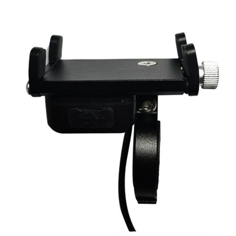 

Электровелосипед Spot Rider Быстрое зарядное устройство и Водонепроницаемый держатель для телефона с Виброзащитным навигационным кронштейном из алюминиевого сплава чёрный