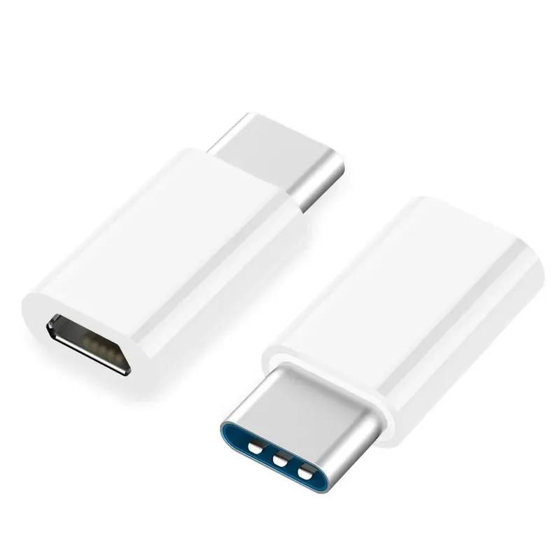 200PCS USB Type-C to Micro Charging Converter for Xiaomi Redmi Note 11S 10S 9S 8T 9T 10T 7 8 9 10 11 Pro Max USB OTG Adapter