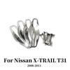 ABS Chrome For Nissan X-TRAIL XTRAIL T31 2008 2009 2010 2011 2012 2013 Cup Insert Door Handle Bowl Bezel Cover Trim Garnish 8pcs 7HD