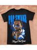 New Black T-shirt with Eye-catching King of New York SMOKE --hop Streetwear