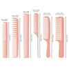 6-Piece Professional Hairdressing Comb Set for Barbers and Stylists - Men's and Women's Hair Cutting Combs