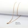 60pcs 1.5mm-4mm Width 40-60cm Length Stainless Steel Necklace Chain Pendant Hang Charms Women Jewelry Making DIY Accessories