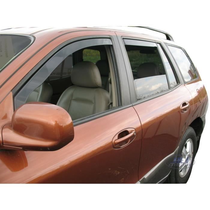 J&J AUTOMOTIVE | Heko Deflecteurs d'air Déflecteurs de Vent Pour Hyundai Santa Fe 2000-2006