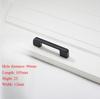 1/5pcs Black Cabinet Handles Solid Kitchen Cupboard Pulls Drawer Knobs Furniture Hardware Cabinet Pulls Cupboard Handles Knobs