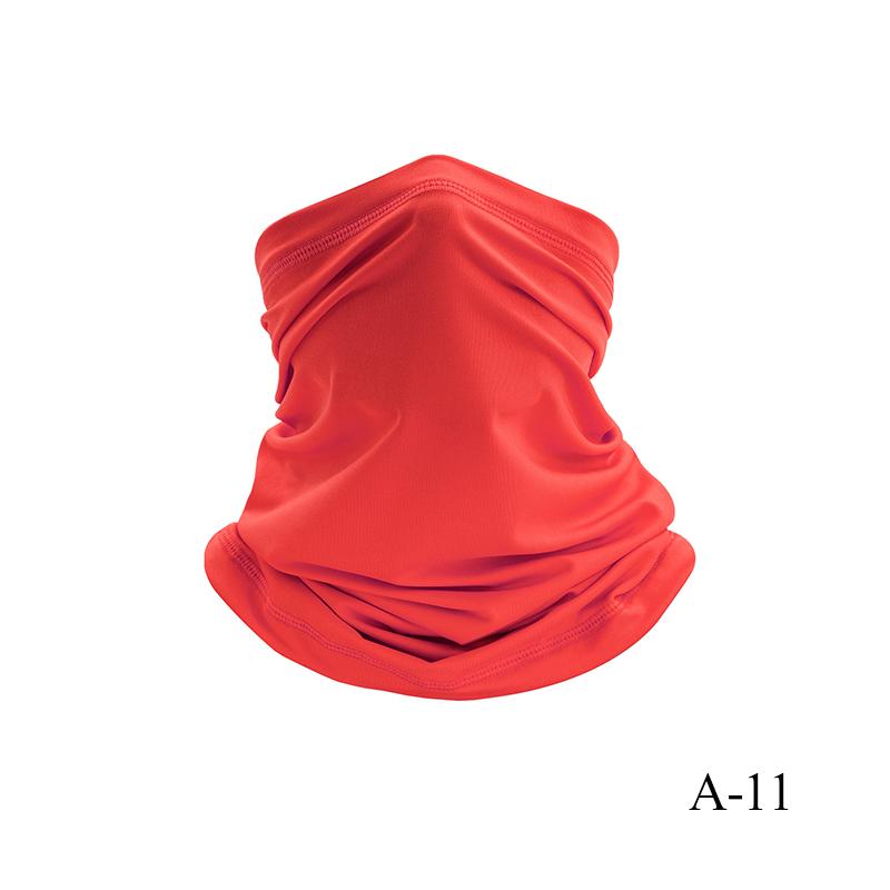 Proteção UV Cobertura Facial de Seda Gelo Tubo de Pescoço Bandana Lenço para Esportes ao Ar Livre Respirável Lenço para Caminhada Polaina de Pescoço Bandana