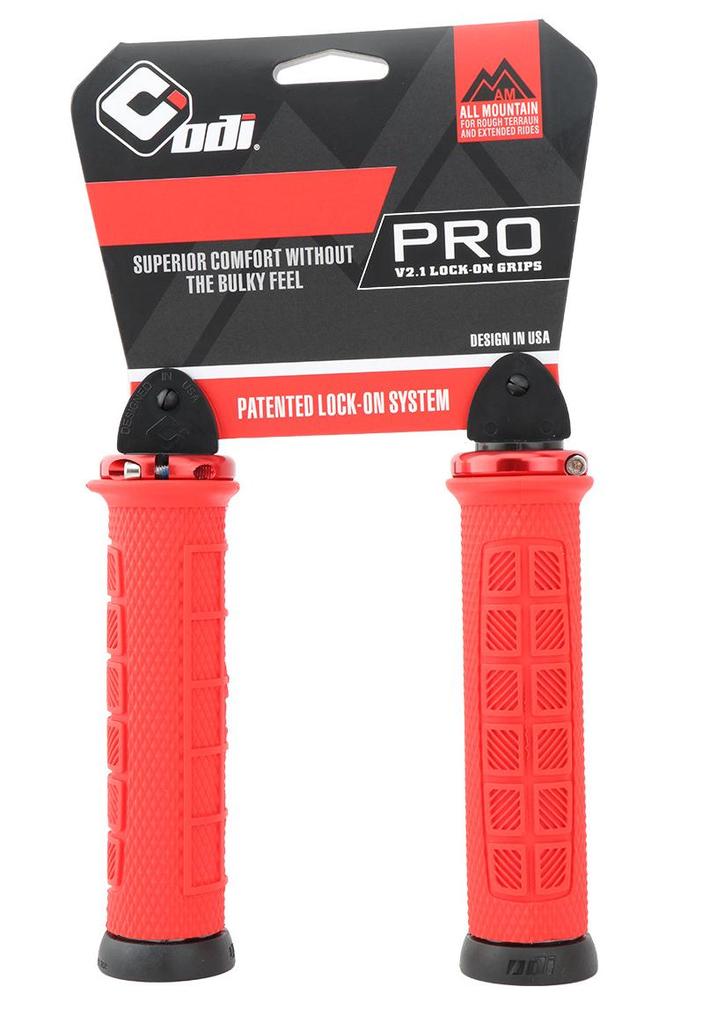 ODI Siliconen Lock-on Ultralichte Antislip Mountainbike Stuurhandvat voor Downhill & Off-road.
