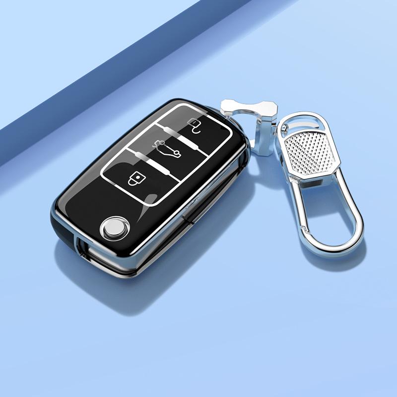 Volkswagen Key Cover for Bora, Sagitar, Lavida, Jetta, Passat, Polo, Tiguan, and Golf.
