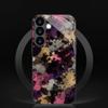 Coque de téléphone en verre trempé style graffiti adaptée pour Samsung Galaxy S26 S25 S24 S23 S22 S20 FE/Ultra/Plus coque arrière anti-chute