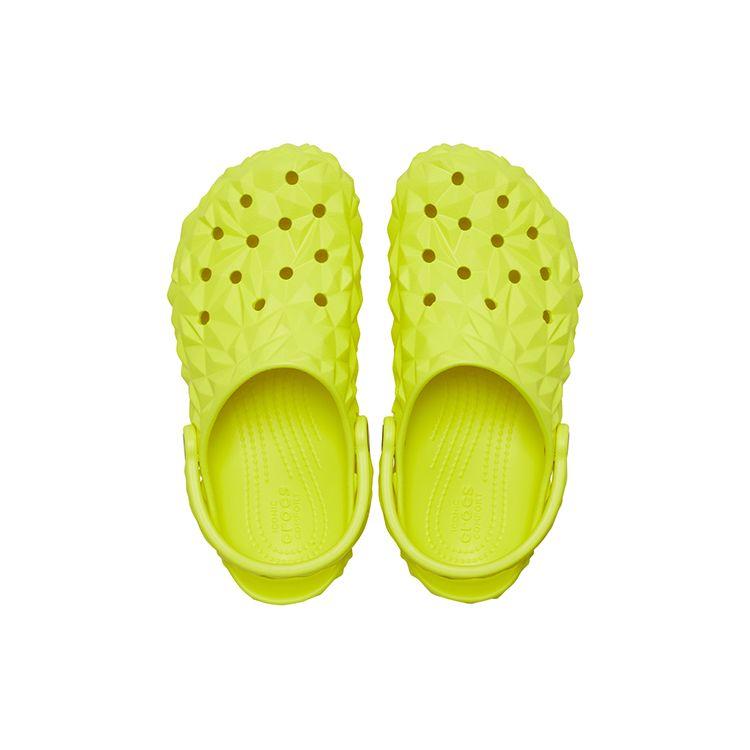 Crocs Classic Durian Clogs Women Footwear Sour-Yellow 209563-76M