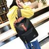 Fashionable Casual Backpack Solid Color School Bag Men and Women Waterproof Travel Backpack Canvas Bag